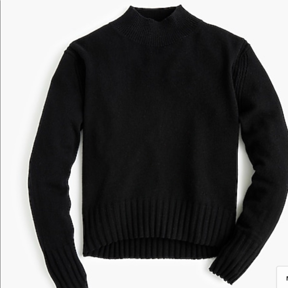 J Crew Cashmere mockneck sweater - Picture 2 of 6